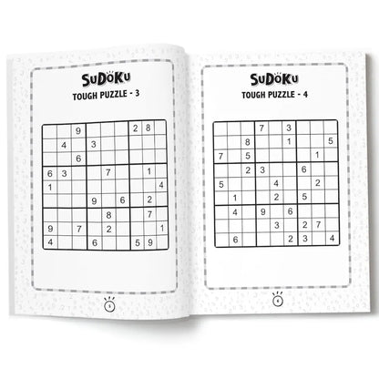 Sudoku Level 3 Tough for Kids  - Ultimate Brain Games: 120+ Advanced Brain-Boosting Puzzles for Smart Minds - | The Book Tree Books