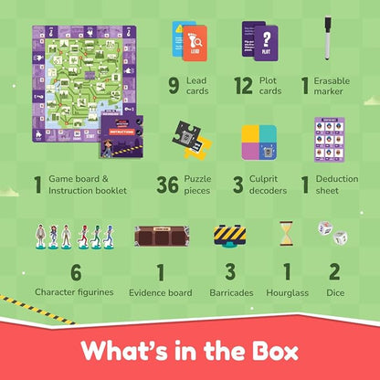 Bloomingo Pretend Play Kit Young Detective Mumbai Files | Become a Detective & Solve Thrilling Mysteries in Mumbai