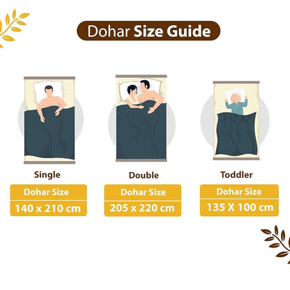 Divine Casa 120 GSM Microfiber Single Dohar Soft & Lightweight Throw Blanket Chevron Pattern Colour Orange Chevron