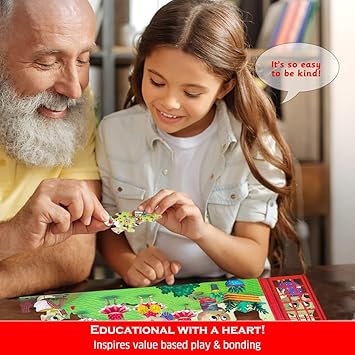 Chalk and Chuckles Chattychoo Cat 100 Piece Jigsaw Puzzle for Kids | Ages 5-10 Years | Educational Puzzle | Social Emotion Skills