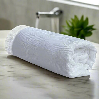 Heelium Bamboo Bath Towel Ultra Soft & Lightweight Highly Absorbent & Fast Drying Turkish Towel for Bath