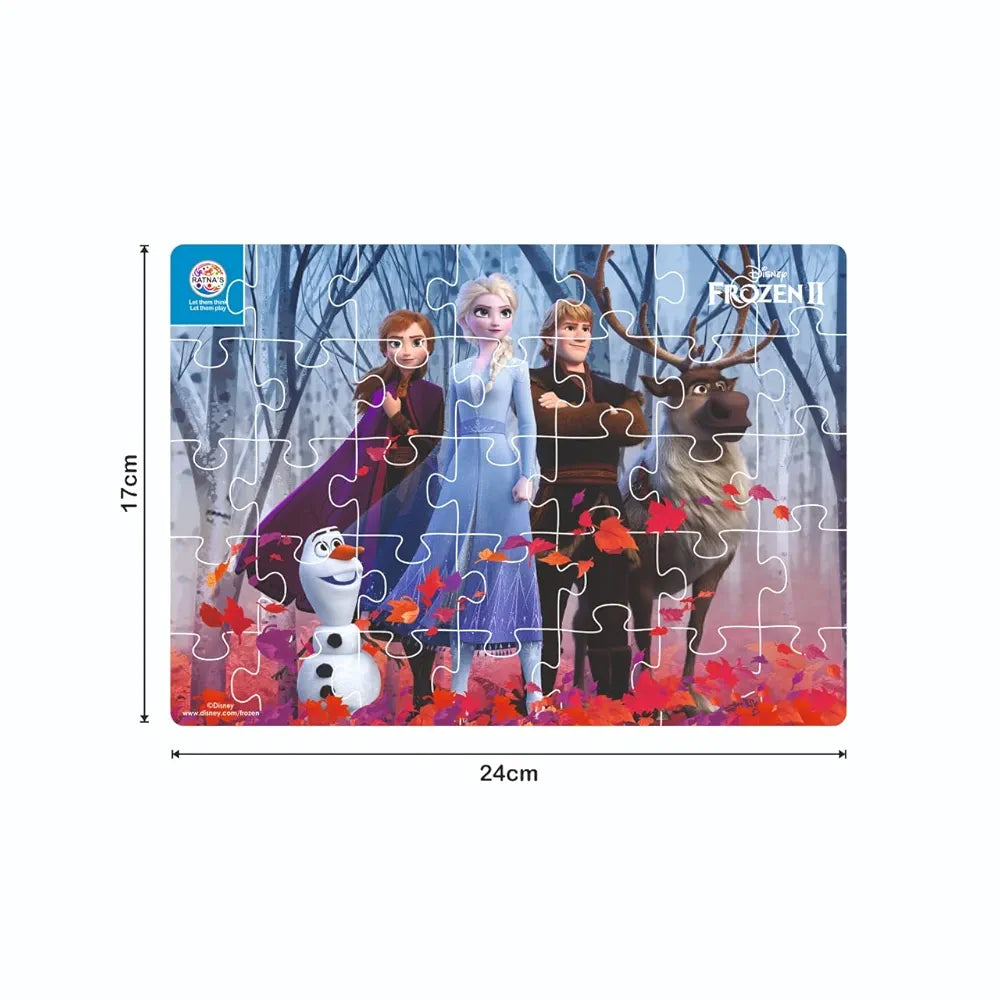 Ratna's 4 in 1 Disney Jigsaw Puzzle 140 Pieces for Kids. 4 Jigsaw Puzzles 35 Pieces Each 