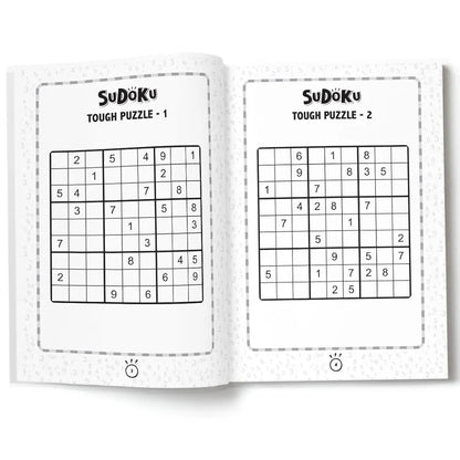 500+ Sudoku Puzzle Book Set for Kids Ages 4+ | 4-Book Pack with Solutions | Fun Brain Games for Logic & Problem-Solving by Majestic Book Club