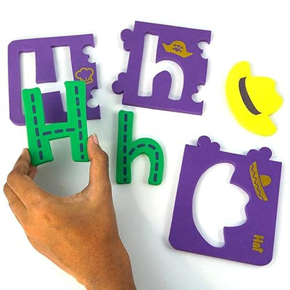 Imagimake Alpha Puzzle Alphabets for Kids Learning Educational Toys