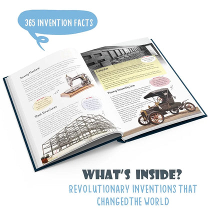 Majestic Book Club’s Big Book of Inventions | 365 Fascinating Facts | Educational Encyclopedia For Kids Age 8+ | Fact Book