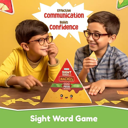 Bloomingo Learning Kit | Sight Words With Nachos | Learn Words With Nachos, Boosts Early Literacy & Confidence With Fun Word Challenges