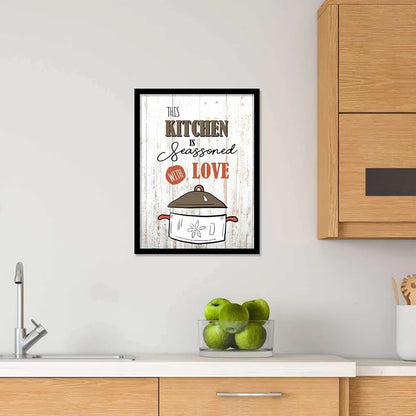 Kotart Engineered Wood Photo Frames For Kitchen And Restaurant Wall Design-2 Square