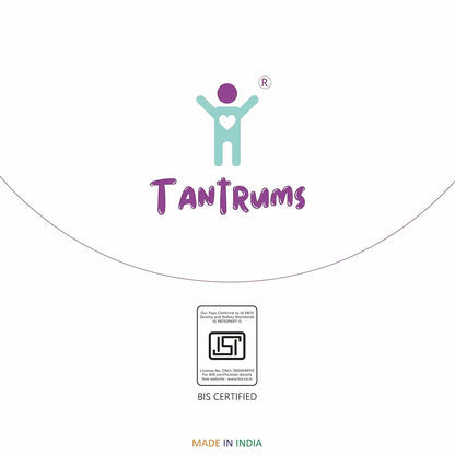 Tantrums Wooden Number Single Digit Board Montessori Educational Pre-School Puzzle Board Toy for Number Learning | Education Puzzle Learning Aid for Kids