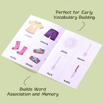 Firstcry Intelliskills Premium My Preschool Book Set of 10 | Montessori Educational Activity Book for Boys & Girl | 80 Pages