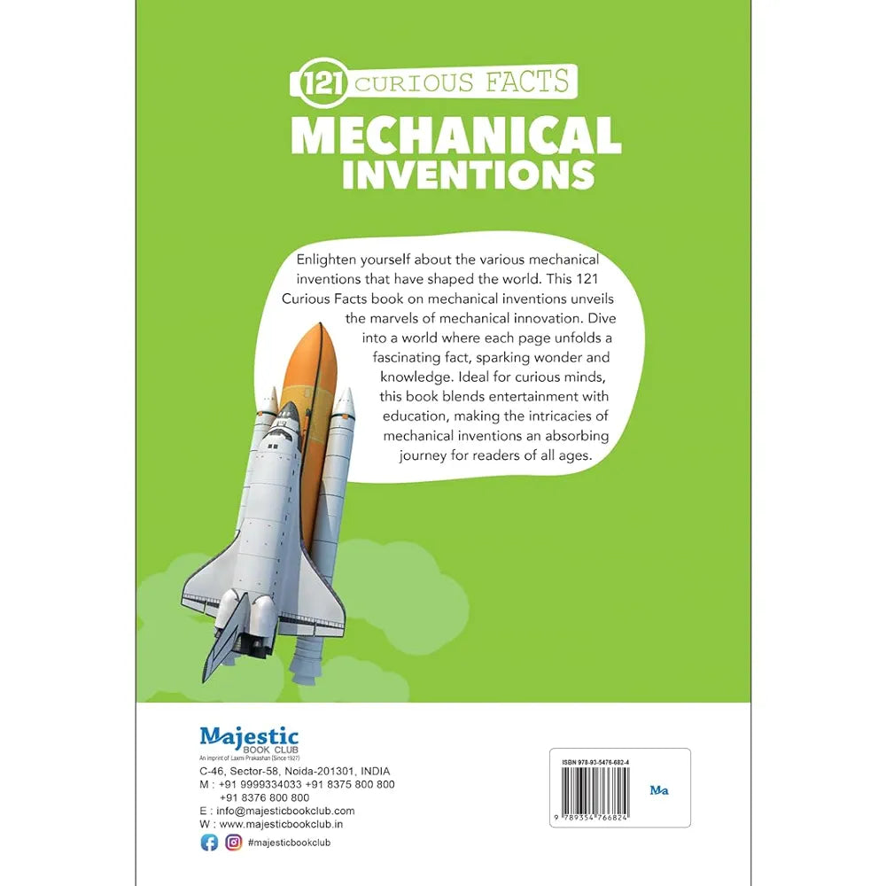 121 Medical & Modern Inventions Facts Book for Kids Ages 8+ | Educational Paperback with Colourful Images & Bold Text | 121 Curious Facts for All Ages by Majestic Book Club