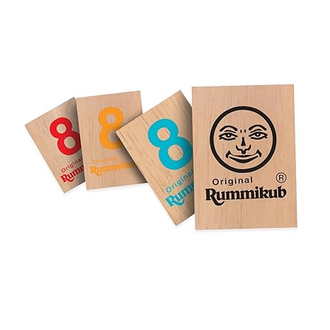 Funskool Games Rummikub Wooden Tiles 2-4 Players Strategy Game for Kids