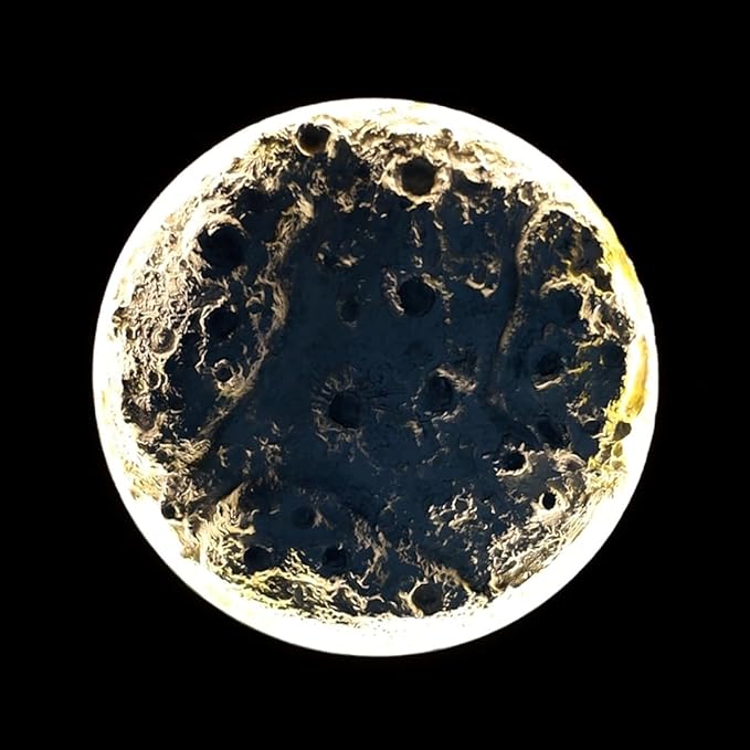 Hobby India Diy Moon Lamp Kit Wall Mural With Night Light | Home Decor