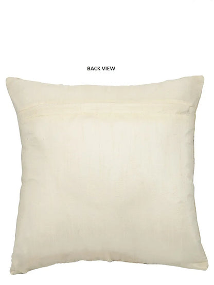 Aerohaven Decorative Hand Made Digitally Printed Abstract 5 Piece Velvet Cushion Cover Colour Yellow