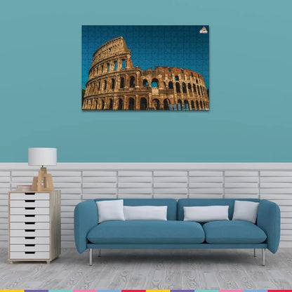 Playhills The Collosseum, Rome  Global Architecture Wooden Jigsaw Puzzle for Children and Adults 8+ Years| Focus, Mind Relaxation Puzzles Family and Activity Games