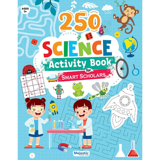 Science Activity Book for kids Age 3+ | 250 Engaging Activities | Fun Activity Book for Children | The Book Tree Books