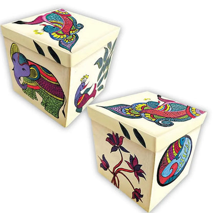 TOYKRAFTT Art and Craft DIY Kit for Kids Ages 8-12, Learn 3 Indian Art Forms Madhubani, Warli and Gond, Gift for Kids, Folk Decors