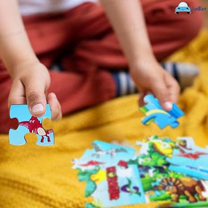 FunBlast Dinosaur Jigsaw Puzzle for Kids Jigsaw Puzzle for Kids