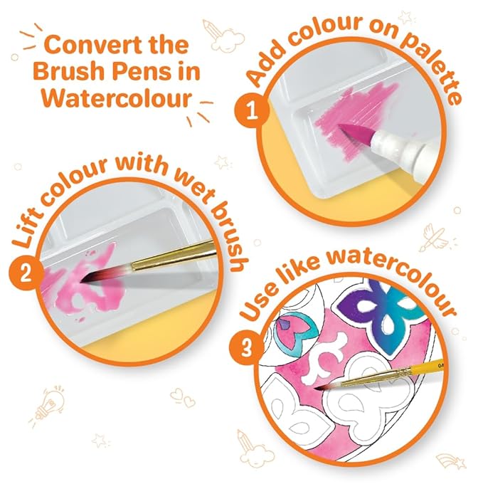 Imagimake Mandala Art Kit Art and Craft Kit for Girls 9-12 Coloring & Painting Kit