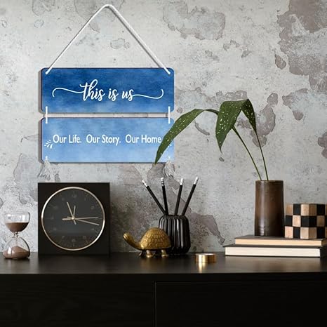 Blue Finch Wall Hanging Decor This Is Us Wall Decor For Living Room Decor Bedroom Decor