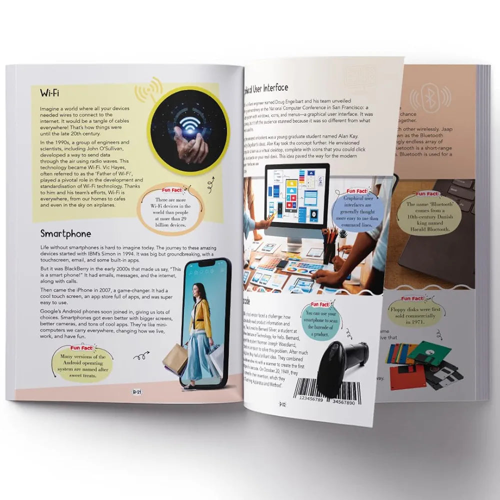 Majestic Book Club’s Big Book of Inventions | 365 Fascinating Facts | Educational Encyclopedia For Kids Age 8+ | Fact Book