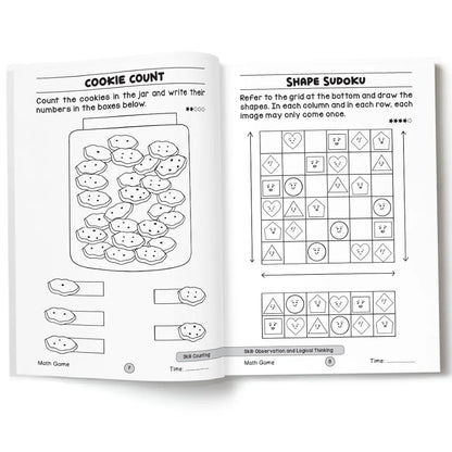 Maths Games for Kids  - Ultimate Brain Games: 120+ Fun Maths Puzzles and Activities to Enhance Numerical Skills - | The Book Tree Books