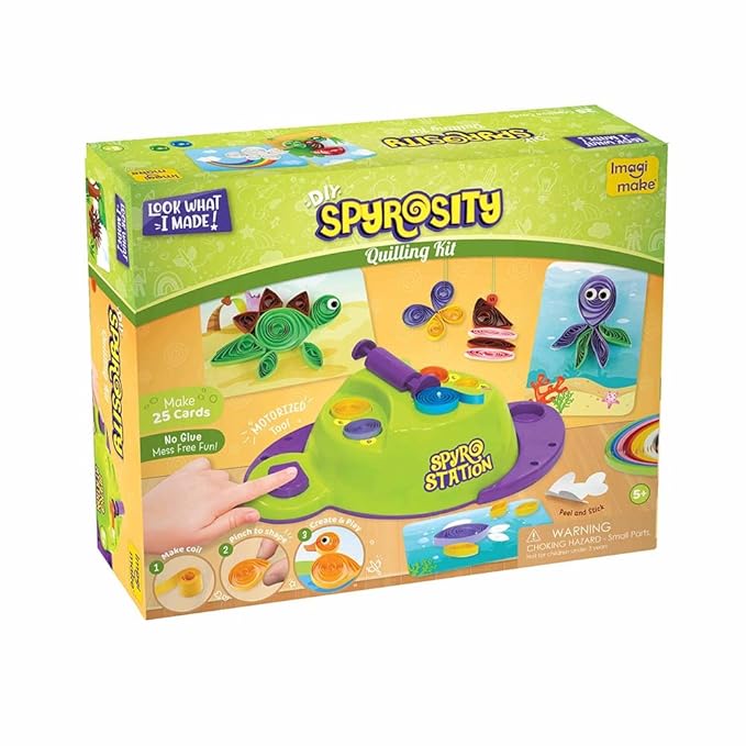 Imagimake Quill On Spyrosity Explore Quilling Based Creative Toy And Activity Set