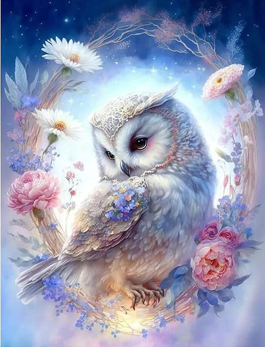 TREXEE 5D Diamond Painting Kit for Adults & Kids, 30 * 40cm DIY Paint by Numbers Kit DIY Diamond Painting by Numbers Kit Cross Stitch Pictures Arts Craft Gift for Kids & Adults 