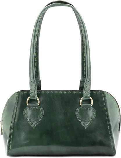 Goatter Genuine Leather Top Handle Tote Hanbag For Women