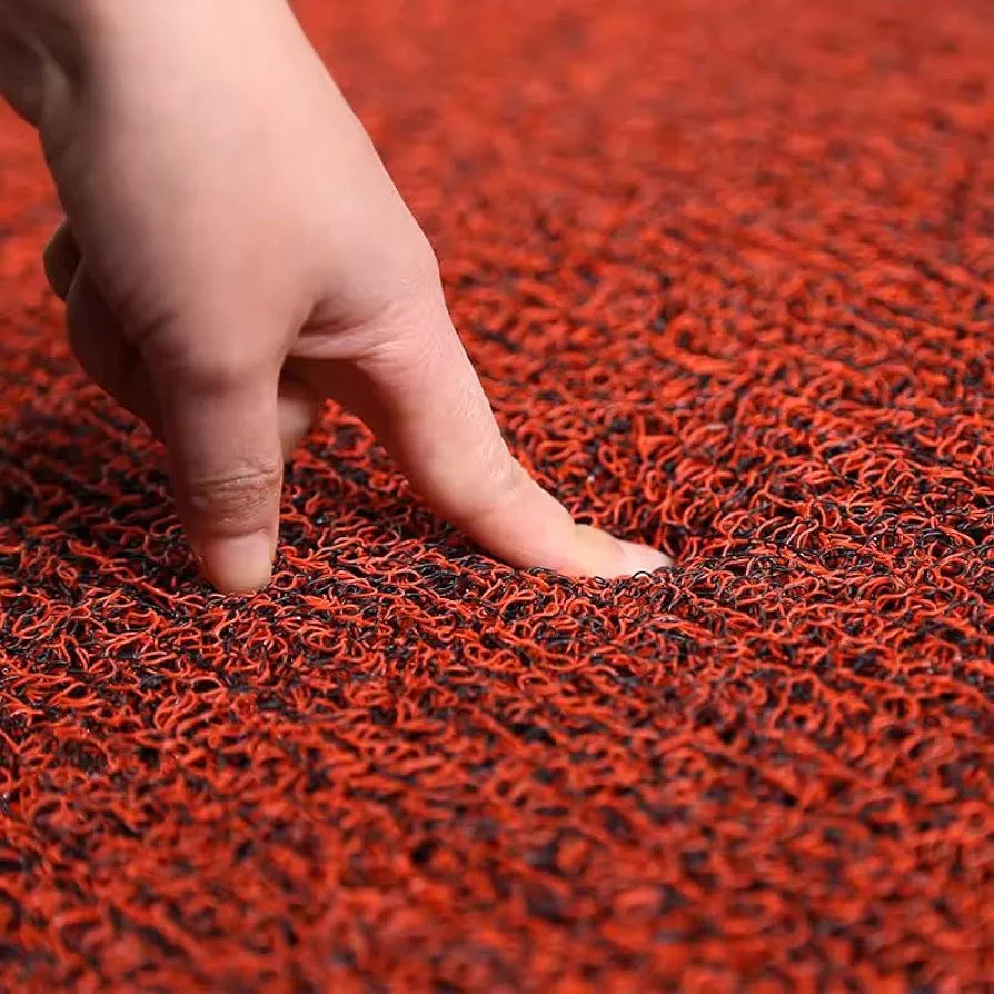 Ishro Home Cushion Noodle Mat Colour Red For Home Kitchen & Floor Mat For Bedroom