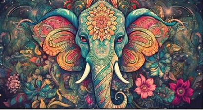 TULIP N TURTLE ARAVAT DIY Acrylic Paint by Number Kit for Adults Beginner Canvas Painting by Number Acrylic Painting. Wall Decoration DIY Painting Kit for Adults