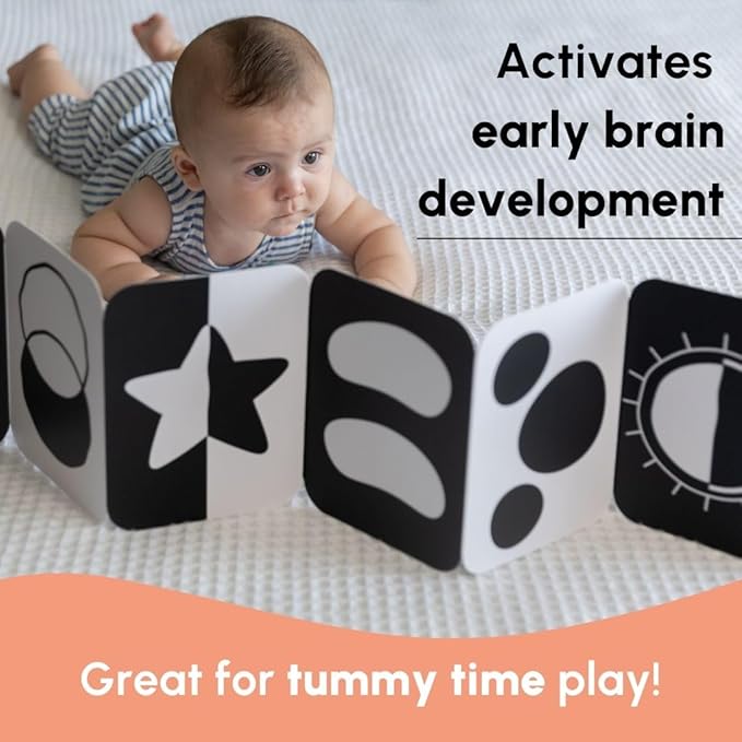 Curious Cub Montessori Flash Cards for Babies & Infants | Visual Stimulation & Sensory Development | Fun & Easy Learning for Toddlers