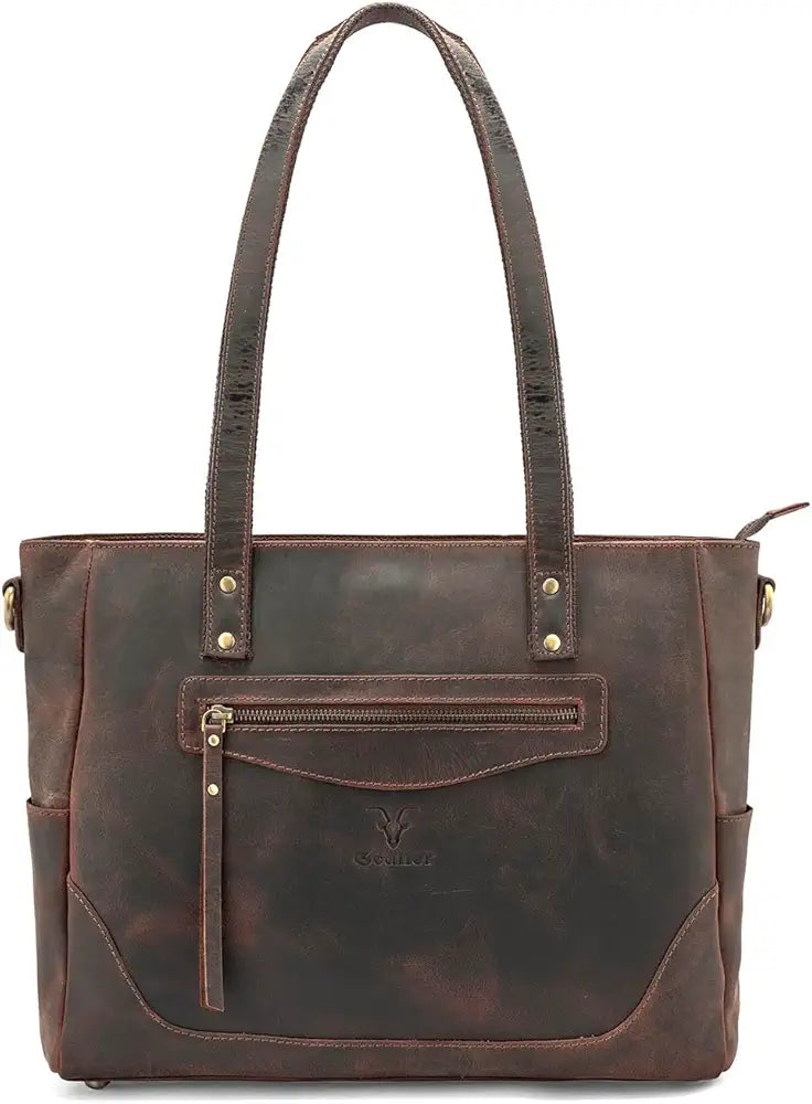Goatter Genuine Leather Office And Daily Travel Use Shoulder Bag For Women's,