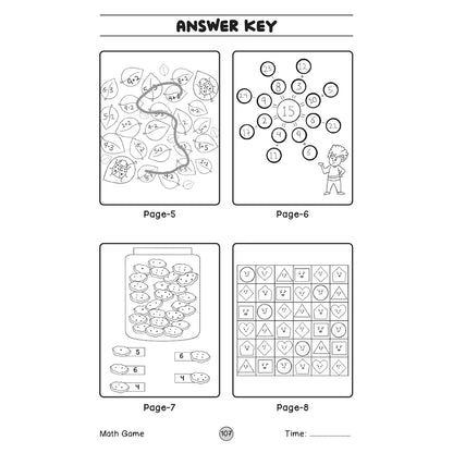 Maths Games for Kids  - Ultimate Brain Games: 120+ Fun Maths Puzzles and Activities to Enhance Numerical Skills - | The Book Tree Books