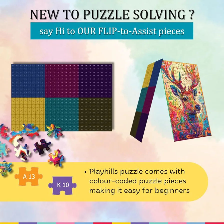 Playhills Sunset at Rialto Bridge,Venice 252 pcs Jigsaw Puzzle for Kids and Adults | Focus and Mind Relaxation Puzzles - Ideal Gift for Children