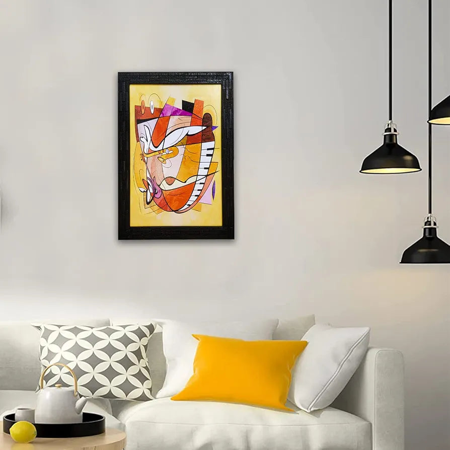 Lifehaxtore Abstract Modern Art Framed Painting Zen Modern Art - Model 4