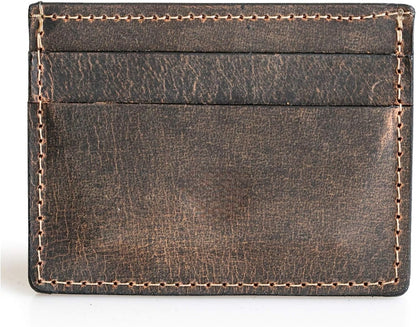 Mens Slim Wallet Leather