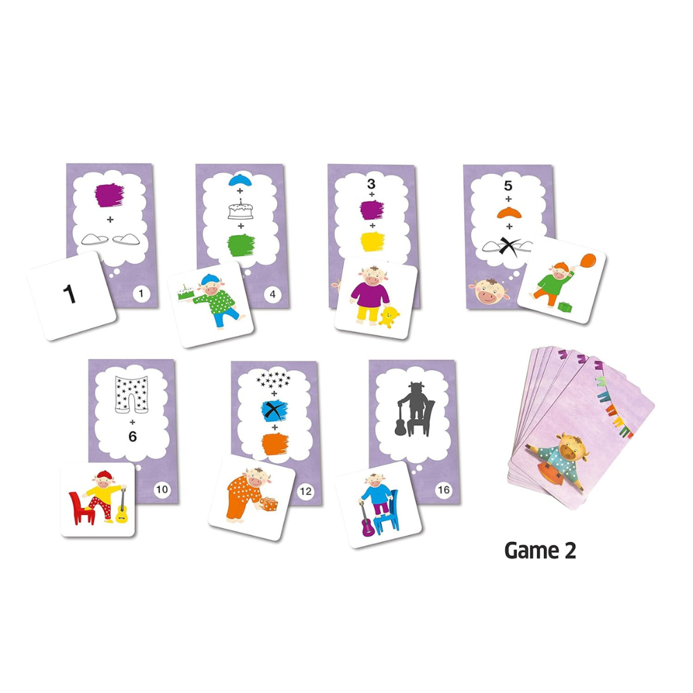 Chalk and Chuckles Pyjama Party Fun Educational Colour Matching | Logic Preschool Brain Game for Kids