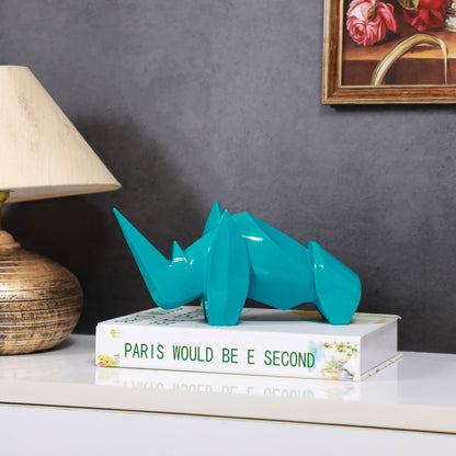 Artarium Abstract Art Rhino Figurine Idol