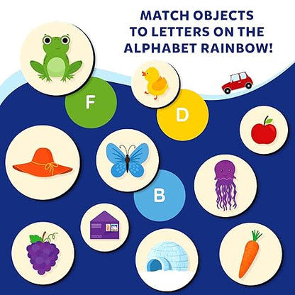 Skillmatics Magnetic Matching Activity The Alphabet Rainbow Preschool Learning Toy