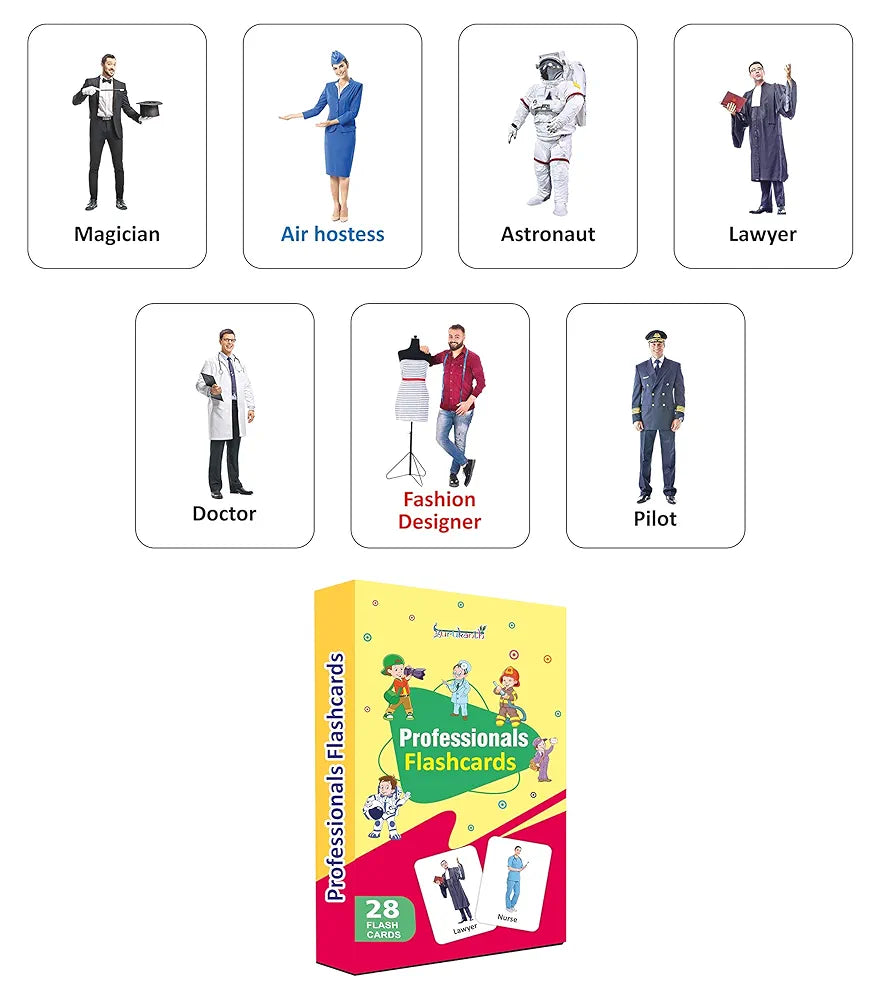 Gurukanth® Premium Flash Cards for Kids Early Learning | Easy & Fun Way of Learning 1 Year to 6 Years Babies Smart Toys 