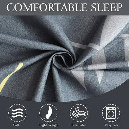 Fresh From Loom King Size Bed With Two Pillow Cover Soft Glace Cotton Fitted Bedsheet Elastic Fitted Bed Sheets 144 TC Leaf Grey