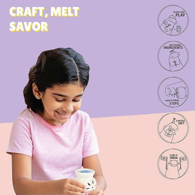 Kalakaram Aromatic Wax Melts Making Kit | Make 15 Wax Melts With This Kit | Diy Wax Melt Kit