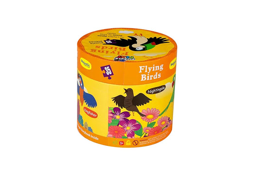 The Book Tree Flying Birds Puzzle Box for Kids I 35 Jigsaw Puzzle Pieces & 1 Storybook I Fun & Education Toy for Children Age 3+ I for Children by Majestic Book Club