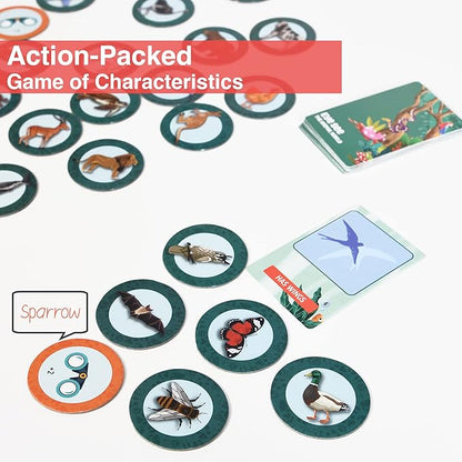 Chalk and Chuckles Educational Game - Eye See Animal World | Super Fun Learning Toys for Kids