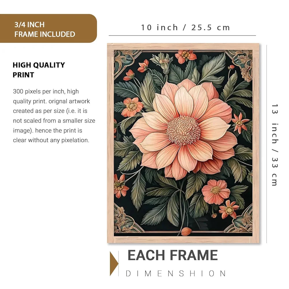 Kotart Wall Art Painting for Wall Decoration Floral Traditional Wall Decoration Art 5