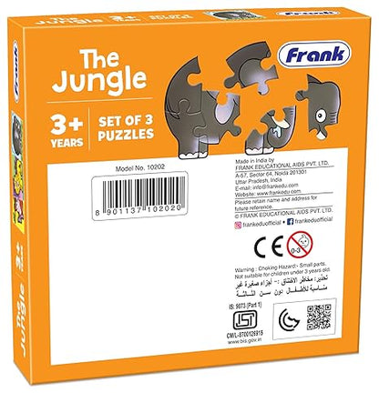 Frank The Jungle Jigsaw Puzzle for Kids 3 Years & Above Focus and Memory Skills – 10202