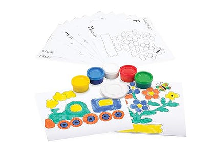 Funskool Handycrafts Finger Painting Art and Craft Kit Make Your own finger Painted Artwork