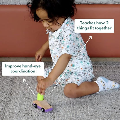 Curious Cub Montessori Learning Wooden Toys Box | Box 5 |improve & Develop Language Memory Skills