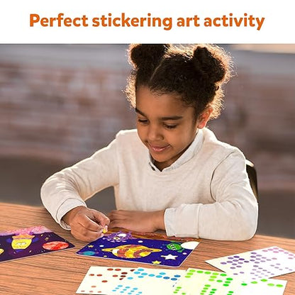 Skillmatics Art Activity Dot It Space No Mess Sticker Art for Kids Craft Kits Diy Activity