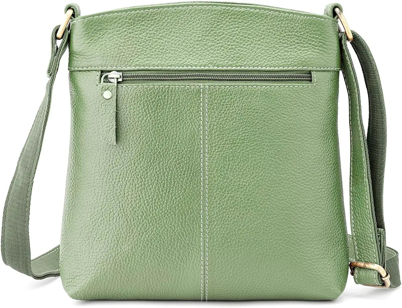 Goatter Genuine Leather 9.5" Inch Sling Cross-BodyBag for Girls And Women,